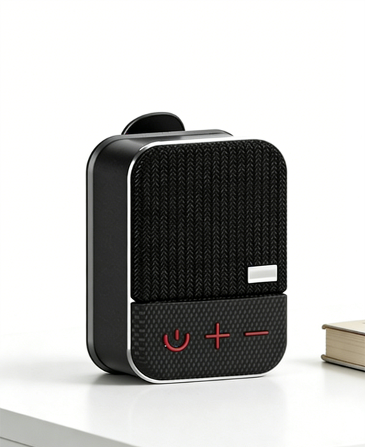 Clip-on 5.4 Speaker, 5W Fabric Mini Wireless Speaker, Portable Clip Speaker for Outdoor Travel