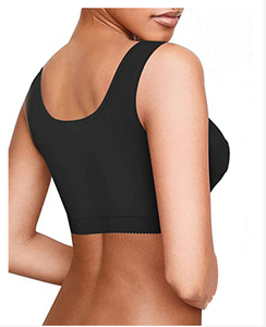 Corsetto Modellante Traspirante Post-Intervento al <span class=keywords><strong>Seno</strong></span> per <span class=keywords><strong>Donna</strong></span> Taglie Forti con Bottoni e Effetto Push-Up - Product Image 5