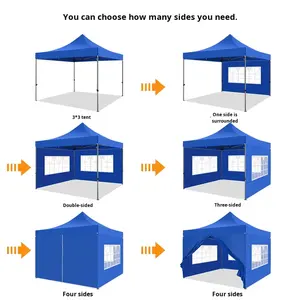 Tienda de campaña portátil para cuna plegable de cuatro esquinas de un dormitorio, protección solar, toldo impermeable, Marco hueco de 12kg, diseño emergente Oxford - Product Image 5