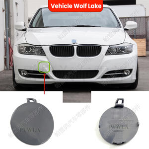 Couvre-<span class=keywords><strong>attelage</strong></span> de remorque Vehicle Wolf Lake Front pour <span class=keywords><strong>BMW</strong></span> E90 Série 3 2008-2011, capuchon de <span class=keywords><strong>crochet</strong></span> de remorquage en plastique ABS - Product Image 3