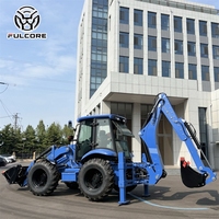 Chargeuse-pelleteuse FULCORE à haute efficacité de travail, moteur diesel puissant, machine polyvalente pour le creusement profond