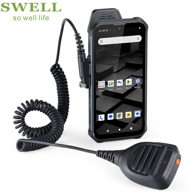 Push to Talk Software Walkie-Talkie Android 13 Explosion Proof Mobile Phone 6.3 Inch IP68 NFC RFID SOS Rugged Handheld Terminal