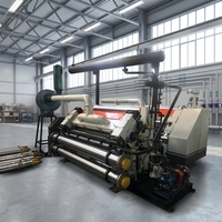 Machines d'emballage de boîtes en carton, machine à onduler le carton simple face