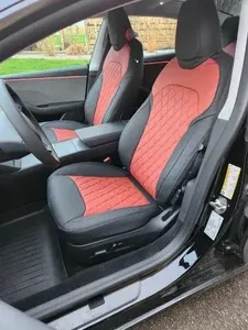 Housse de siège avant et arrière imperméable en similicuir Nappa de luxe sur mesure pour Tesla Model 3 Highland 2024 2025 - Product Image 2