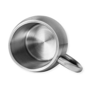Benutzer definierte Logo 14oz Reise Kaffeetasse mit Griff und Deckel doppelwandige Edelstahl Bier Kaffee becher Tasse - Product Image 3