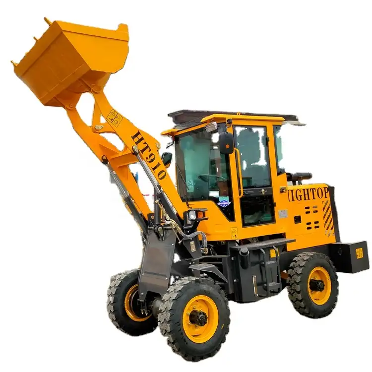 Low price Wholesale Front End Small Mini Skid Steer Electric Towable Backhoe Wheel Loaders