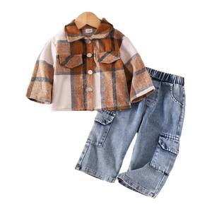 Vêtements pour filles en gros, <span class=keywords><strong>manteau</strong></span> à manches longues de couleur café, nouveau pour l'automne, assorti à un jean - Product Image 5