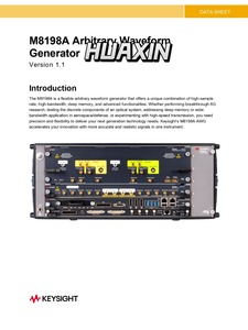 Generador de Ondas Arbitrarias Keysight M8198A, 128 GSa/s, 2 GSa de Memoria, Ancho de Banda: 58 GHz, Resolución DAC: 8 bits - Product Image 6