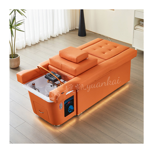 Japanse Spa Elektrische Shampoo Bed Hef Hoofdsteun Met Voetmassage Japonais Para La Cabeza Spa Tafels Bed Voor Gebruik In De Badkamer - Product Image 3