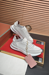 Moda cuero genuino casual hombres nubuck cuero plano con cordones zapatos deportivos transpirables zapatos de cuero de gamuza - Product Image 6