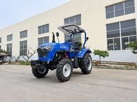 40PS 50PS 70PS 4WD Schmaler Obstgarten-Traktor für Weinberg und Gewächshaus, Niedrigprofil-Landwirtschaftstraktor mit Zapfwelle