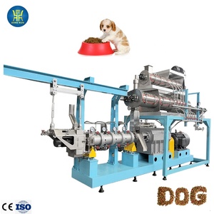 Extrudeuse de nourriture automatique <span class=keywords><strong>pour</strong></span> chiens et chats en acier inoxydable de grande capacité Moteur Siemens Ligne de production d'aliments <span class=keywords><strong>pour</strong></span> animaux de compagnie - Product Image 2