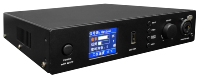 Amplificateur de puissance demi-rack IPALEAD DSP-2100H 2x100W Classe D, alimentation CA intérieure, en alliage d'aluminium, anti-sifflement, contrôle IoT, pour réunions