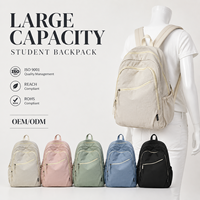 Sac à dos de grande capacité pour femmes et hommes, léger, pour voyage, plein air, multi-poches, sac d'école, décontracté
