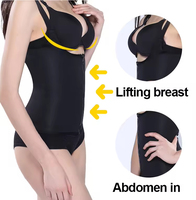 Gilet amincissant pour femme avec logo personnalisé, respirant, double compression, ceinture ajustable et fermeture éclair frontale