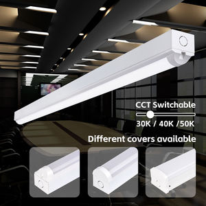 Free Sample High Lumen <b>Led</b> Flat <b>Tube</b> 2FT 4FT 8FT <b>Led</b> Linear Lighting 18W 24W 36W 68W 72W Tubelight <b>Led</b> Batten Light for Indoor - Product Image 2