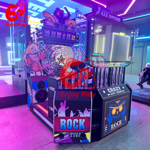 Batterie électronique professionnelle d'arcade Roland à peaux en mesh, à monnayeur, simulateur de jeu de rythme musical de jazz, en métal, version anglaise - Product Image 2