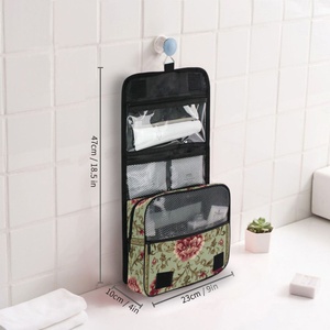 Nouveauté : Trousse de Toilette de Voyage Pliable Imperméable à Fermeture Éclair avec Poignée Souple et Grande Capacité, Personnalisable pour la Vente en Gros - Product Image 5