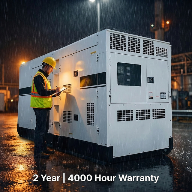 Rental Silent Type 40kw Generator for Sale with Temperature Protection AMF Panel Exhaust System Prime Power 600V 50/60Hz