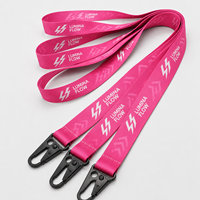 Lanière personnalisée OEM pour événements, impression par sublimation, robuste, pour exposition