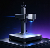 Graveur laser à fibre tout-en-un 50W pour bijoux, bagues, porte-clés et marquage de logos