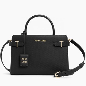 Bolsos Tote de Mujer de Marca Personalizada en Cuero Vegano con Textura Saffiano de Moda, Diseño Clásico y Chic, Bolsos de Mano de Lujo para Mujer - Product Image 2