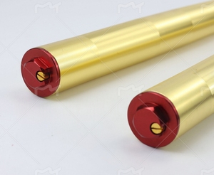 Phụ tùng xe máy độ mới, phuộc trước xe đạp leo núi thủy lực ngược với giảm xóc sau làm bằng nhôm - Product Image 4