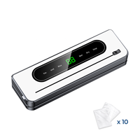 machine sous vide soudeuse emballage alimentaire 65kPa 120W 30cm plusieurs sacs a la fois mode riz modes sec et humide ecran LED