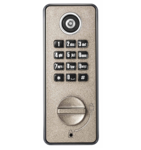 Serrure <span class=keywords><strong>de</strong></span> porte <span class=keywords><strong>de</strong></span> sécurité au style épuré, personnalisable, qui vaut le coup d'être achetée, avec 2 piles AAA <span class=keywords><strong>de</strong></span> 1,5 V, pour armoire électronique - Product Image 3