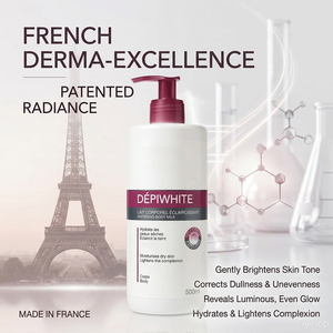 Crème hydratante et éclaircissante pour le corps, végane et biologique, pour adultes - Soin quotidien éclaircissant et hydratant en profondeur pour peaux ternes 500ml - Product Image 2