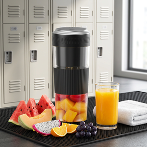 Factory Portable Fruit Blender 500ML USB Rechargeable Battery Powered Easy Operate Compact Smoothie Maker for Gym Custom Logo - Product Image 1