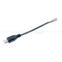 Cable de PVC OEM Personalizado de Micro USB a JST de 4 Pines con Paso de 1.25mm para Impresora y Computadora