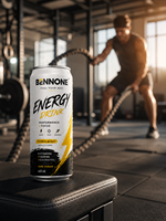 Boisson énergisante sans sucre prête à boire, saveur agrumes, boost concentration et endurance, 460 ml, pour athlètes, travailleurs, conducteurs