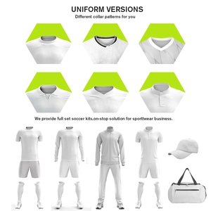 Penjualan terlaris uniseks dapat disesuaikan musim baru kaus sepak bola atasan kaus latihan Pria Wanita pakaian olahraga sepak bola kain - Product Image 6