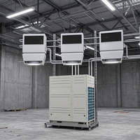Système de climatisation VRF sans conduit R410A pour ateliers et entrepôts, chauffage et refroidissement de grands bâtiments