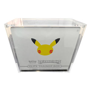 Premium 100% UV-beständige Acryl-Trainer-Box-Vitrine für Elite-Trainer-Boxen, Kartenspiele, Pokémon ETB-Hüllen mit Magnetdeckel, tragbar - Product Image 1