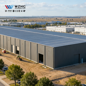 Fabricante Sostenible de Estructuras de Acero Personalizadas, Edificio con Estructura de Acero Q355b, Centro Logístico Industrial de Carbono - Product Image 1