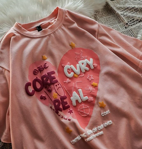 <span class=keywords><strong>T</strong></span>-Shirt in Cotone 100% da 280 <span class=keywords><strong>G</strong></span> con Stampa 3D in Schiuma, Magliette Personalizzate di Alta Qualità, <span class=keywords><strong>T</strong></span>-Shirt Oversize Unisex per Uomo - Product Image 3