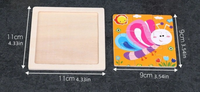 Venta al por mayor 3D dibujos animados rompecabezas de Madera Juguetes iluminación bebé regalo juguetes educativos para niños