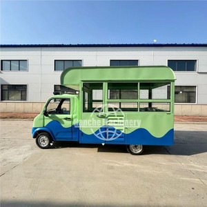 Camión de Comida Móvil Eléctrico de Nuevo Diseño 2025 - Servicio de Comida Rápida, Snacks y Helados, Construcción de Acero Inoxidable, Rastreo GPS - Product Image 6