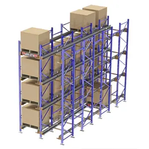 专业工厂钢制托盘货架重型驱动货架出售