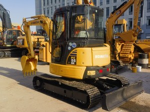 Mini-excavatrice hydraulique Komatsu PC55MR-2 d'occasion de haute qualité à bas prix, 5 tonnes, avec moteur diesel et moteur électrique, origine Japon, à vendre - Product Image 4