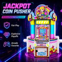 Machine de jeu personnalisée OEM/ODM pour zones de jeux de centre commercial, construite comme une borne de jeu à monnayeur avec un cabinet facile à nettoyer et une solution complète de machine de jeu.