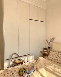 Fabricante de Muebles personalizados Muebles de dormitorio Diseño de armario moderno modular de madera Armario de dormitorio Estilo minimalista - Product Image 6