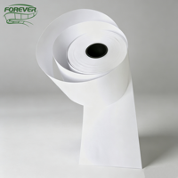 Papier thermique pour caisse enregistreuse, rouleaux de reçus, 80x80mm, 57x40mm, 80x70mm, 57x50mm, 35gsm - 72gsm, blanc, sans BPA, prix bas