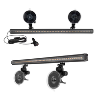 Neue Trontech 48LED Flexible Aluminium-Blitzlichtleiste für Auto-Windschutzscheibe & Dach Notfall-Warnblitzleuchte 12V 1 Jahr Garantie
