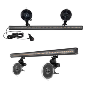 Mới trontech 48led linh hoạt nhôm <span class=keywords><strong>Strobe</strong></span> thanh ánh sáng cho xe kính chắn gió & mái khẩn cấp cảnh báo đèn flash 12V 1-năm bảo hành - Product Image 2