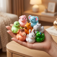 Miniatures d'animaux en résine en gros : Figurines 3D de Capybara, Serpent, Grenouille, Cochon, Éléphant, Lapin pour Détaillants, Boutiques de Cadeaux et Projets DIY