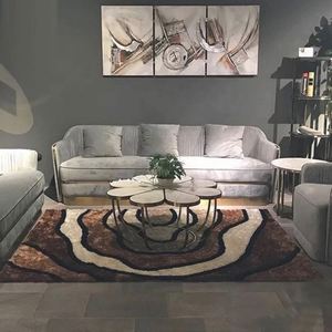 Hiện Đại Ý Chính Hãng Sofa Da Thiết Kế Thiết Kế Sang Trọng 3 Chỗ Ngồi Sofa Vàng Sang Trọng Đồ Nội Thất Phòng Khách Đặt Sofa - Product Image 4