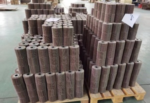 Roue de tréfilage abrasive non tissée de <span class=keywords><strong>Loct</strong></span> 100*100*19mm 100*120*19mm polissage d'acier inoxydable - Product Image 2